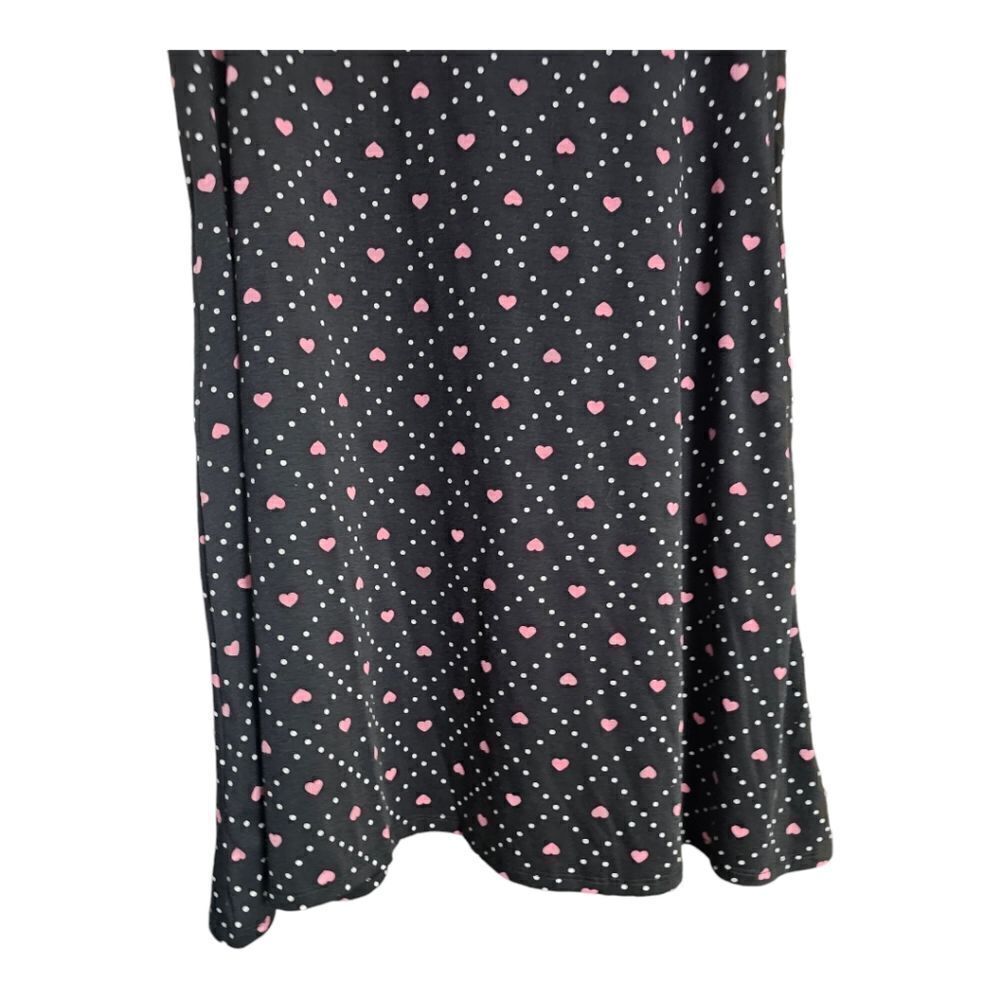 LULAROE Jessie Swing Dress‎ Heart Print Pockets - Size XS - Picture 6 of 8